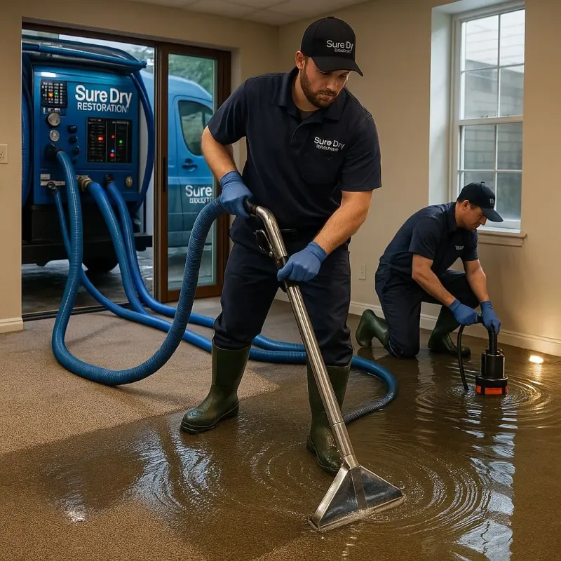 Water Extraction and Removal process in Westborough, MA